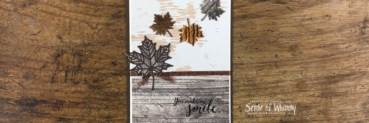 Colourful Seasons Masculine Card Header