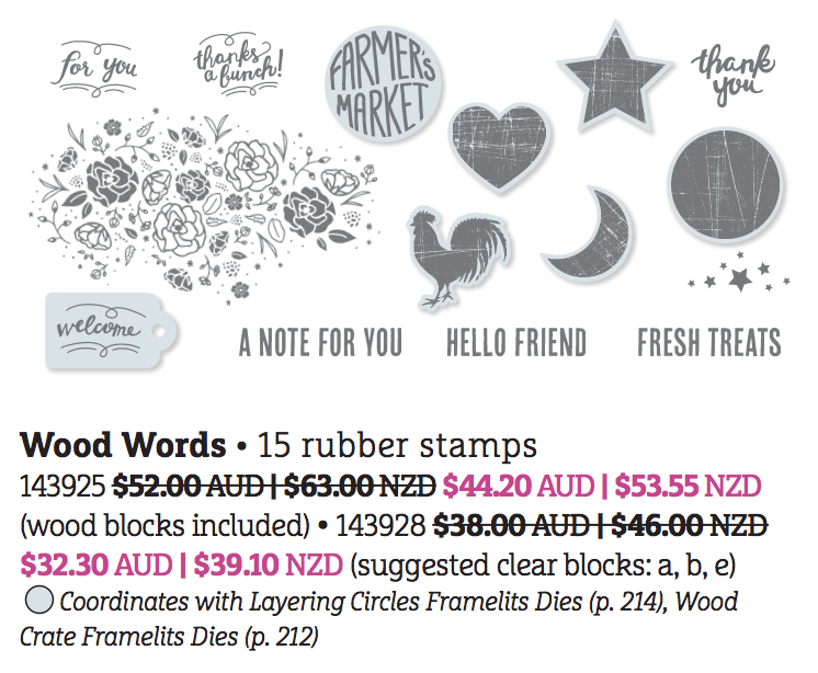 Wood Words World Card Making Day