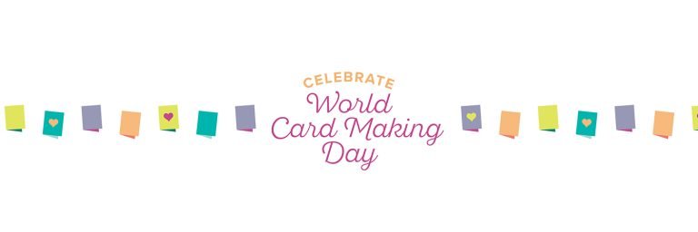 World Card Making Day Banner