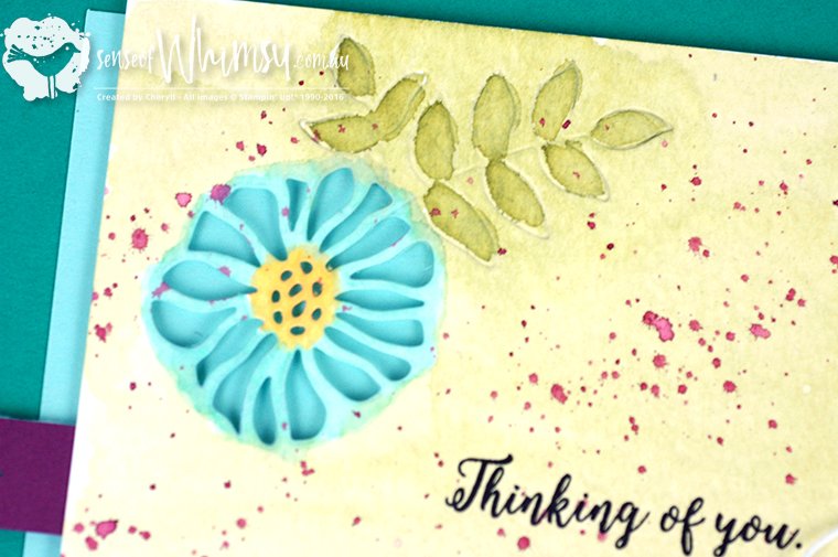 Die Cut Flower from Eclectic Layers Thinlits