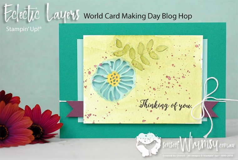 Eclectic Layers for World Cardmaking Day