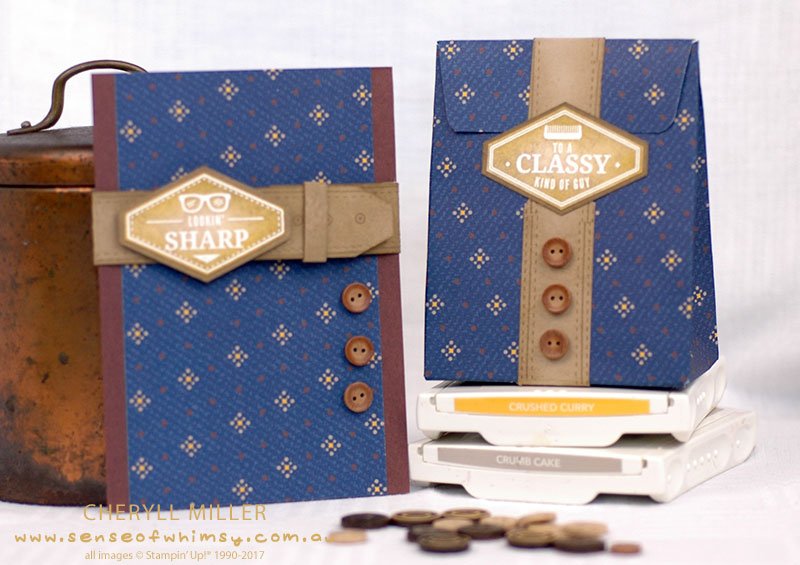 True Gentleman Card and Gift Bag Set