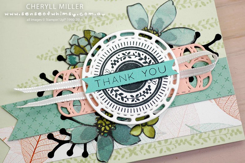 Close Up of the Stitched All Around Stack.