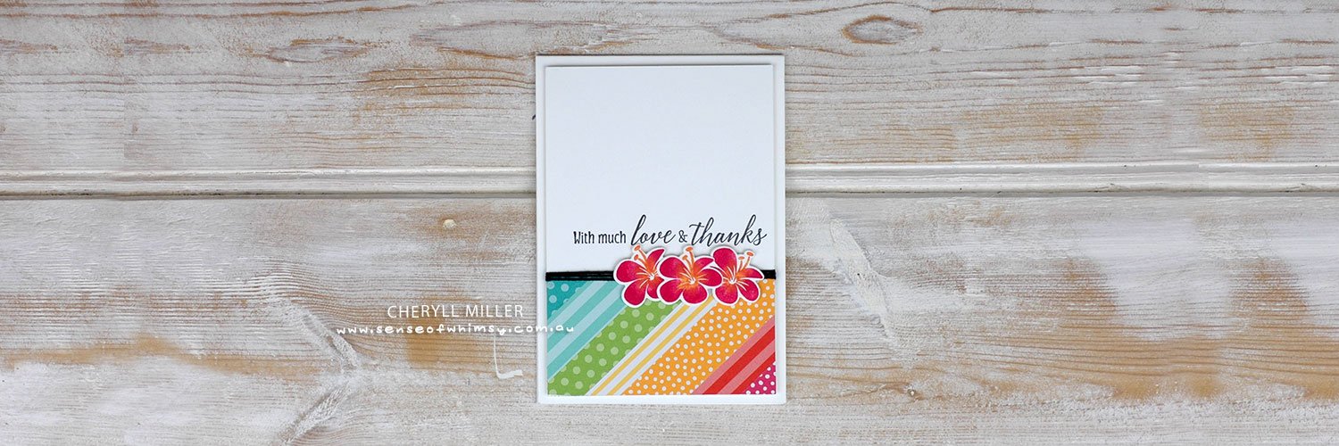 Tropical Chic for Kylie’s Demonstrator Training Blog Hop October 2018