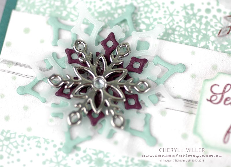 Snowflake Medallion Embellishment