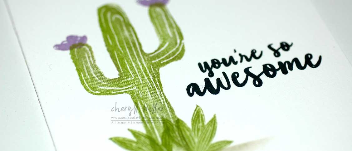 Stamping Sunday Blog Hop – Flowering Desert