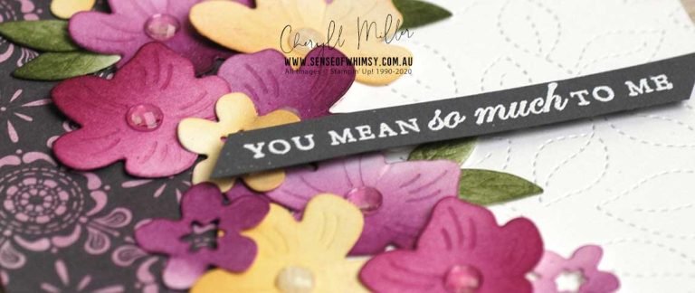 Cherry Blossom Dies for Colour INKspiration #107