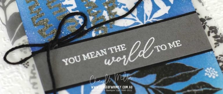 Botanical Layers for Around the World on Wednesday Sketch Challenge