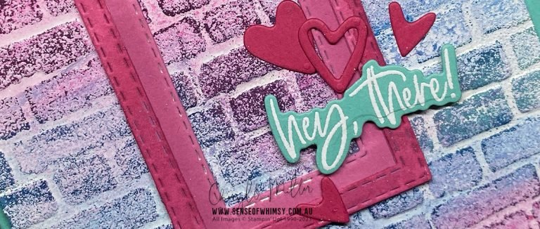 Brick & Mortar 3D Embossing Folder for Colour INKspiration #139