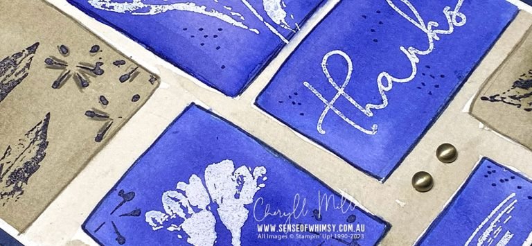 Inked & Tiled Framed Watercolours for Colour INKspiration Challenge #152