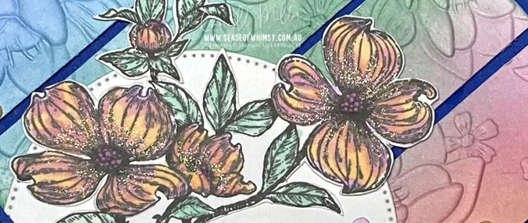 Layered Florals 3D Embossing Folder for Colour INKspiration Challenge #158