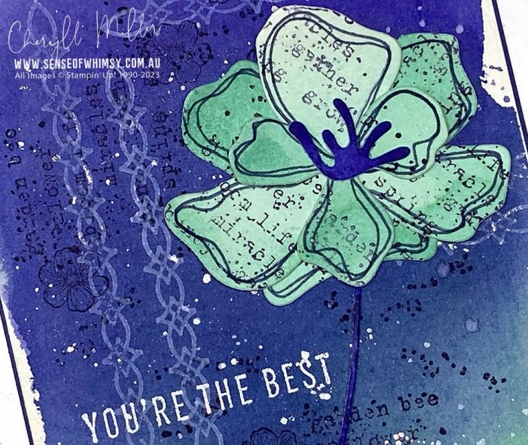 Translucent Florals - Around the World on Wednesday Technique Challenge ...