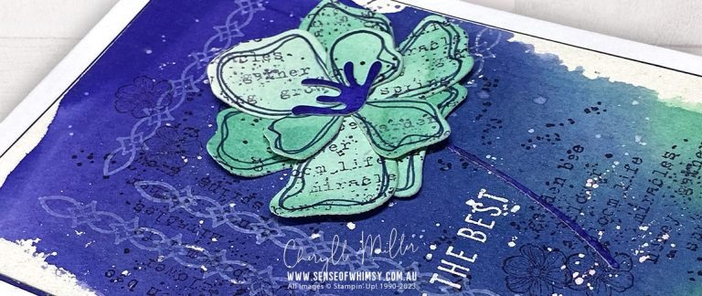 Translucent Florals – Around the World on Wednesday Technique Challenge – February 2024