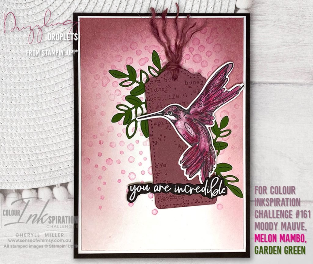 Drizzling Droplets CI161