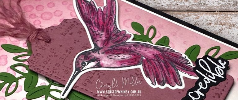 Drizzling Droplets for Colour INKspiration Challenge #161