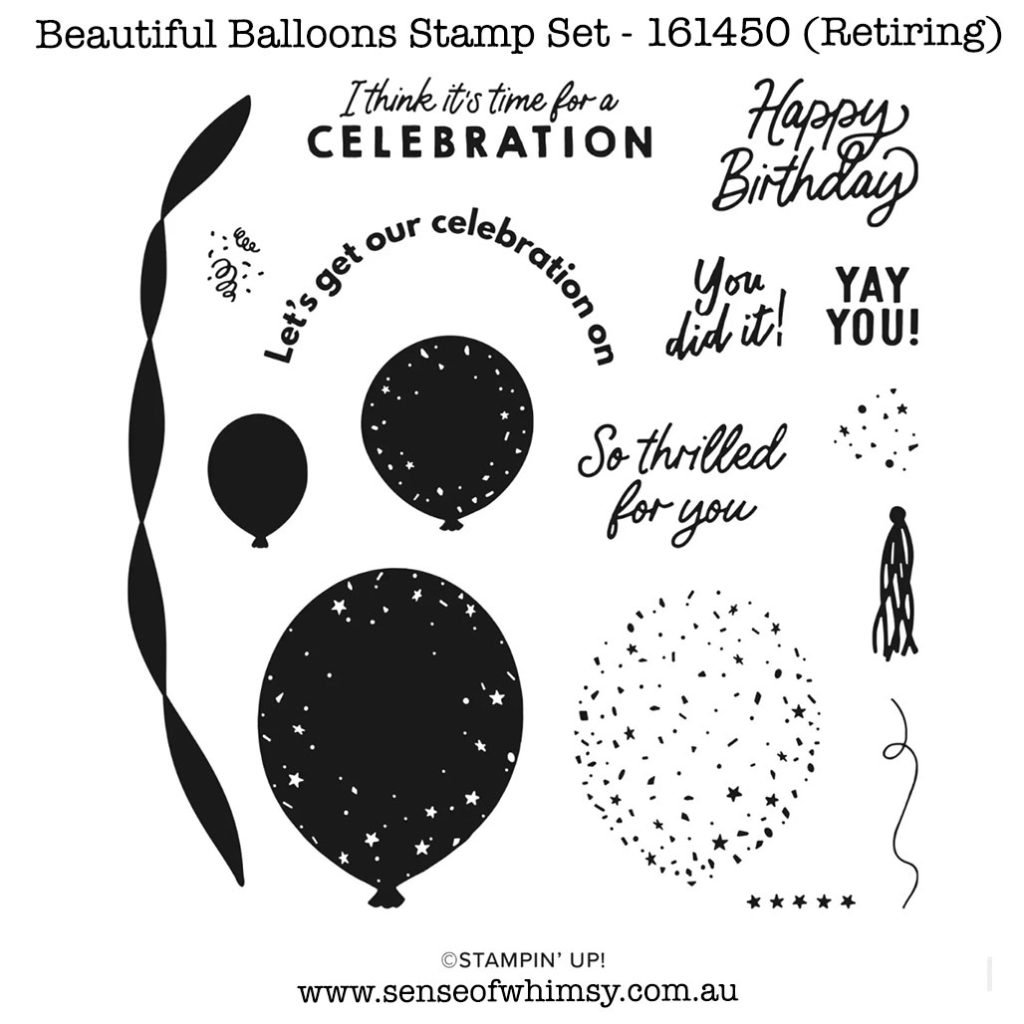 Beautiful Balloons Stamp Set
