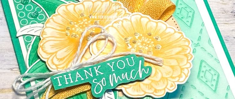 Simply Zinnia Bundle for Colour INKspiration Challenge #165