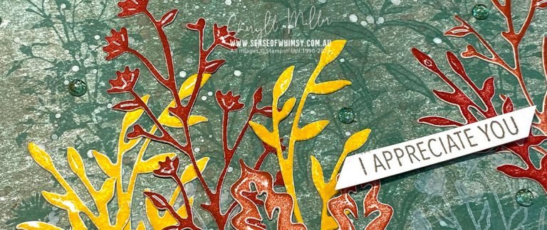 Delicate Forest meets Thoughtful Wishes for Colour INKspiration Challenge #168