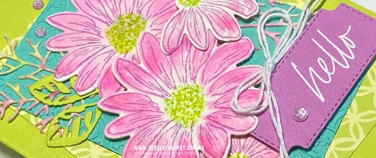 Cheerful Daisies for Colour INKspiration Challenge #166