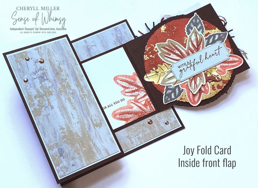 Joy Fold Inside Flap Fold