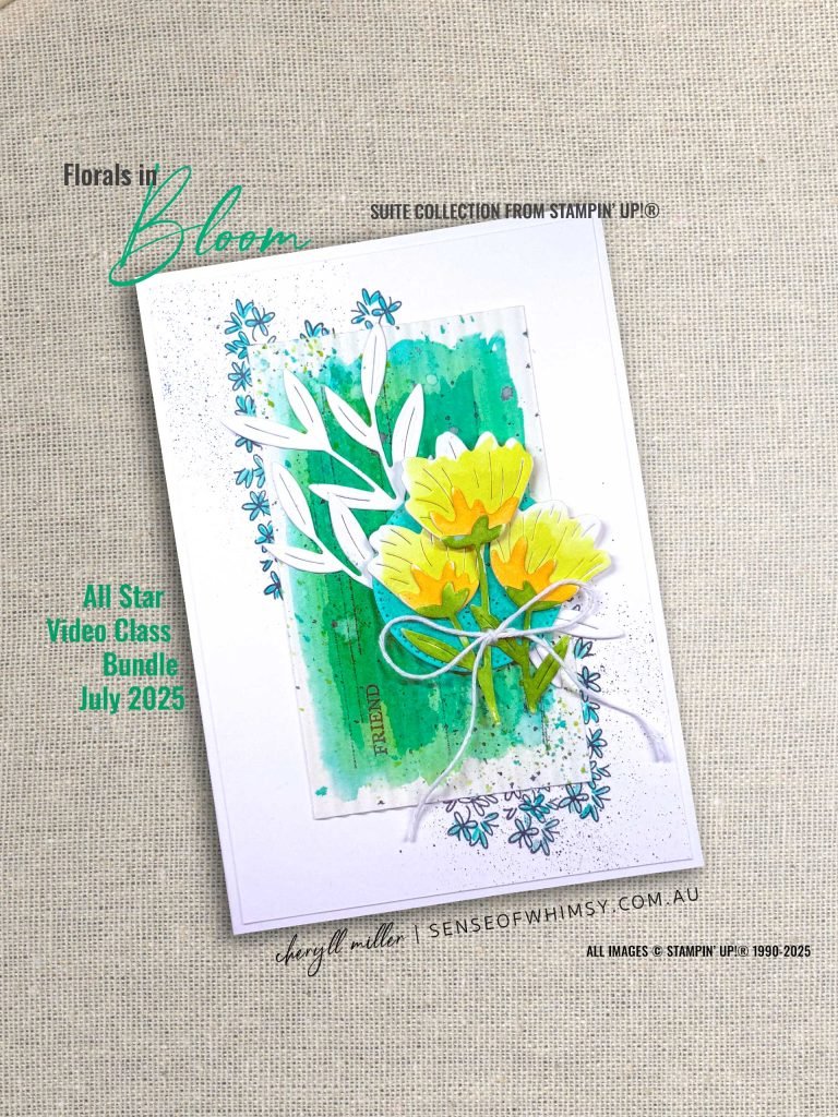 Florals in Bloom for All Star Video Class Bundle – July 2025