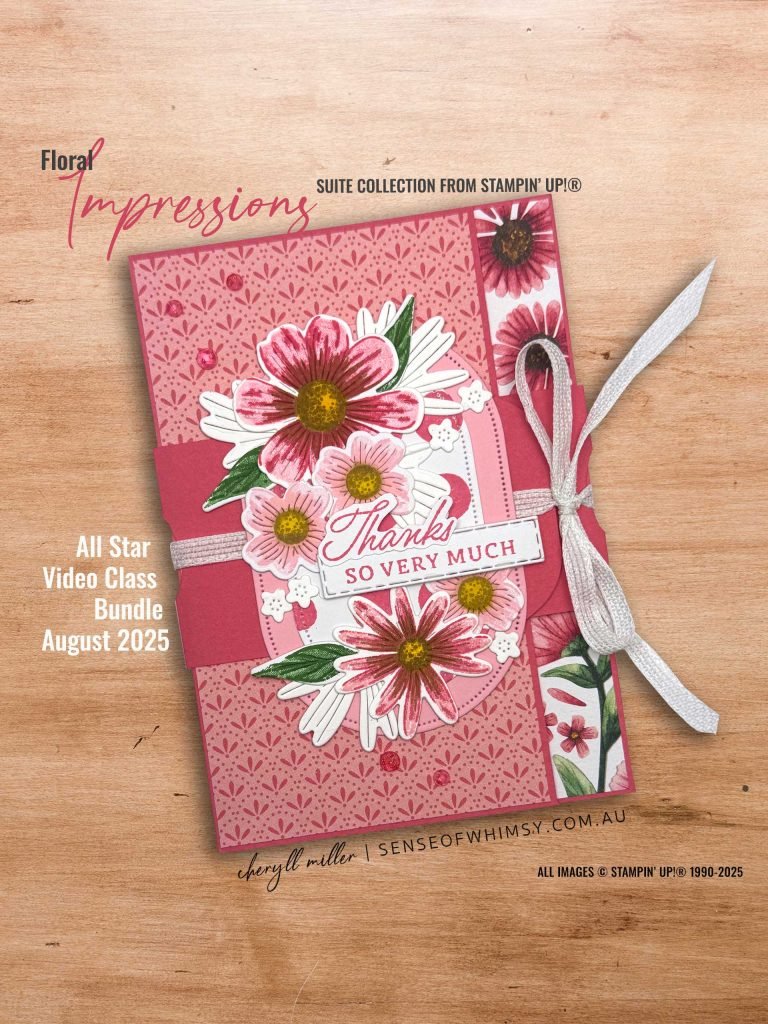 Floral Impressions for All Star Video Class Bundle – August 2025