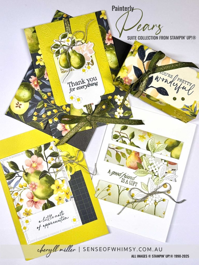 Painterly Pears Suite Collection