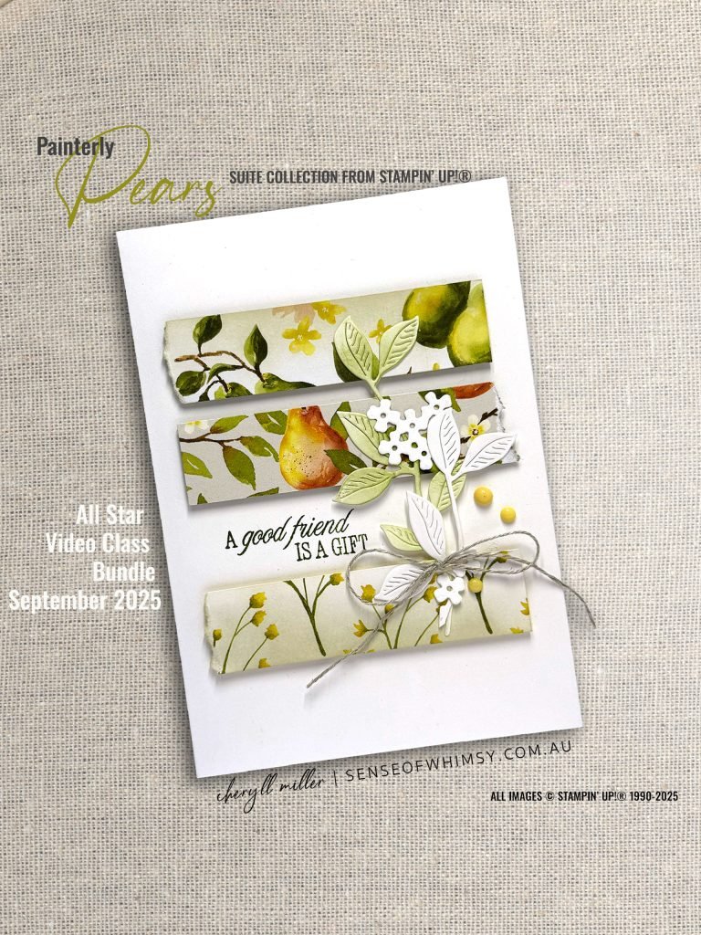 Painterly Pears Suite Collection for All Star Video Class Bundle – September 2025