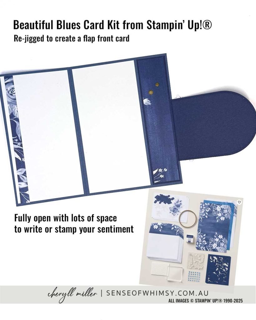 Beautiful Blues Kit Card