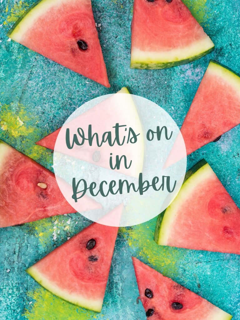 What’s on in December?