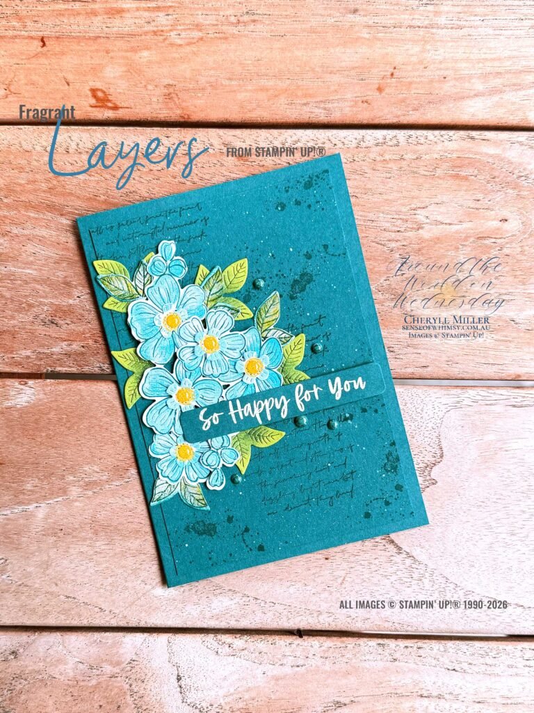 Fragrant Layers – Use Your Stash Around the World on Wednesday