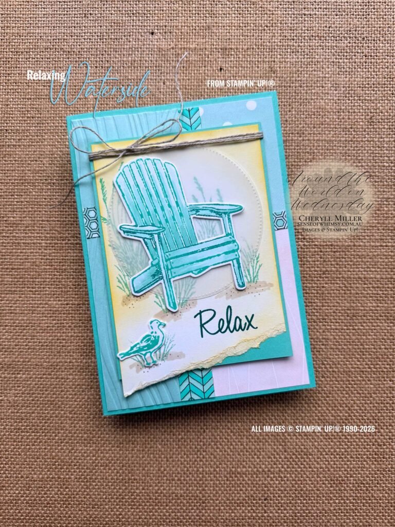 Relaxing Waterside – Sketch Challenge Around the World on Wednesday